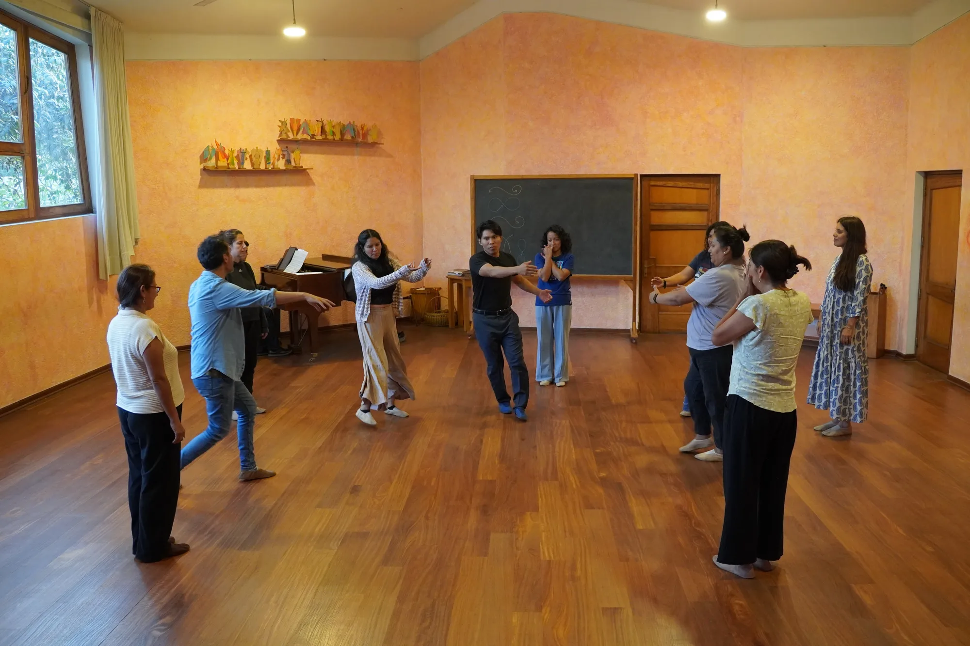 Clase de euritmia