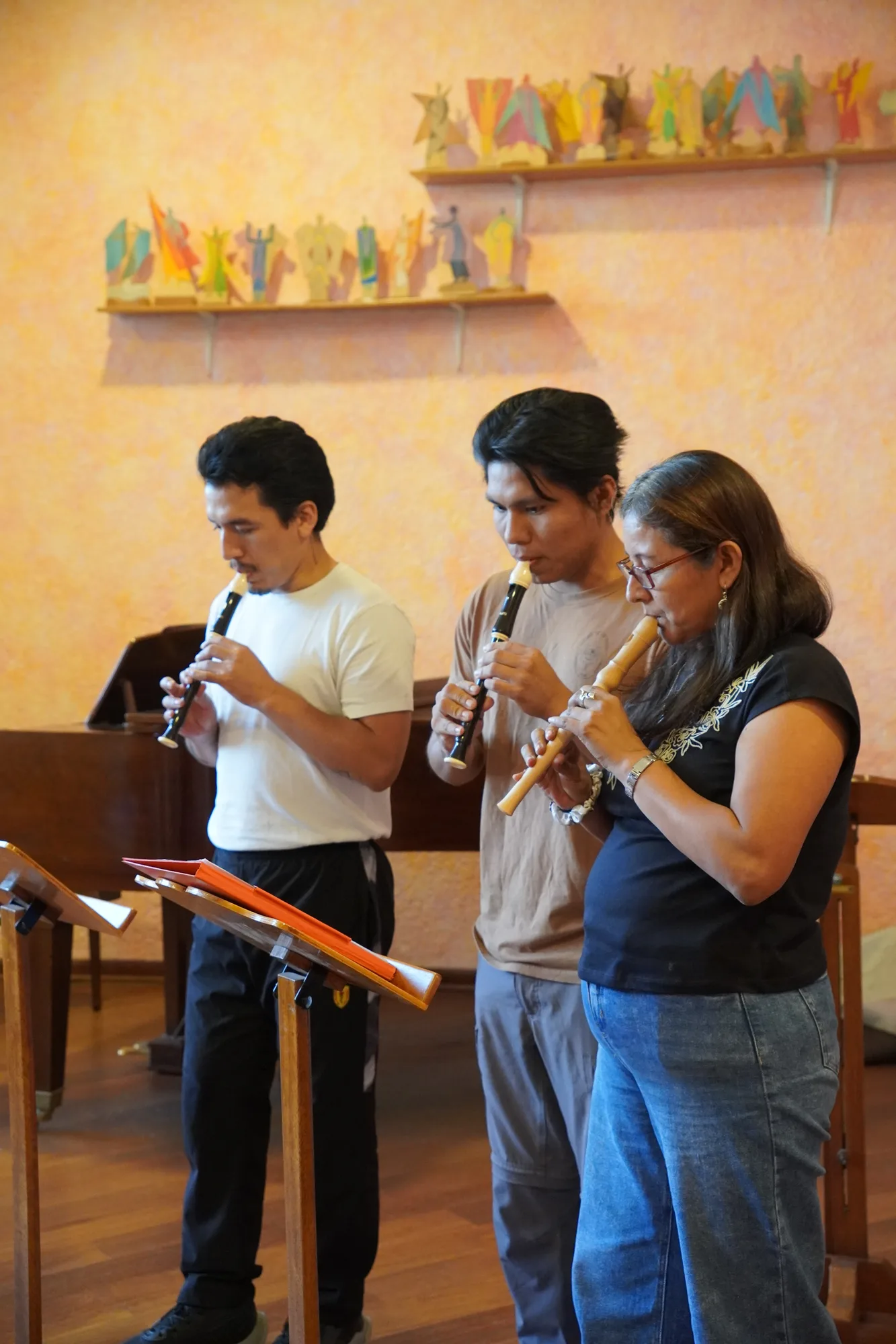 Clase de flauta